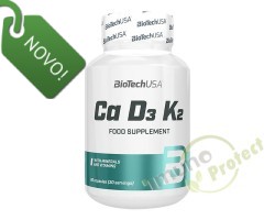 Ca D3 K2 BioTechUSA, 90 kapsula